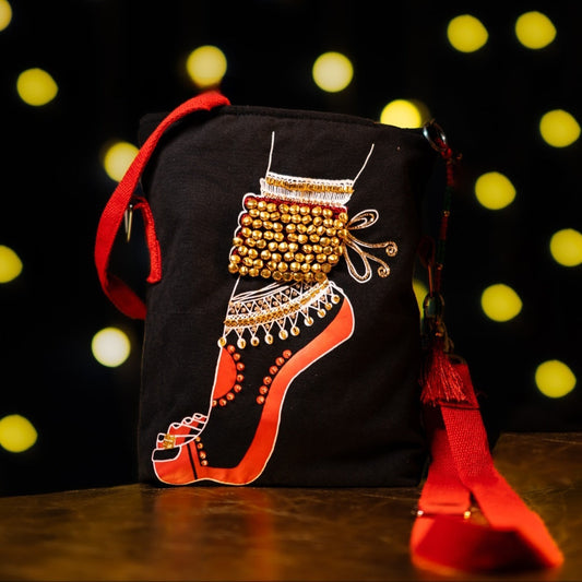 Dancer Foot Sling Bag