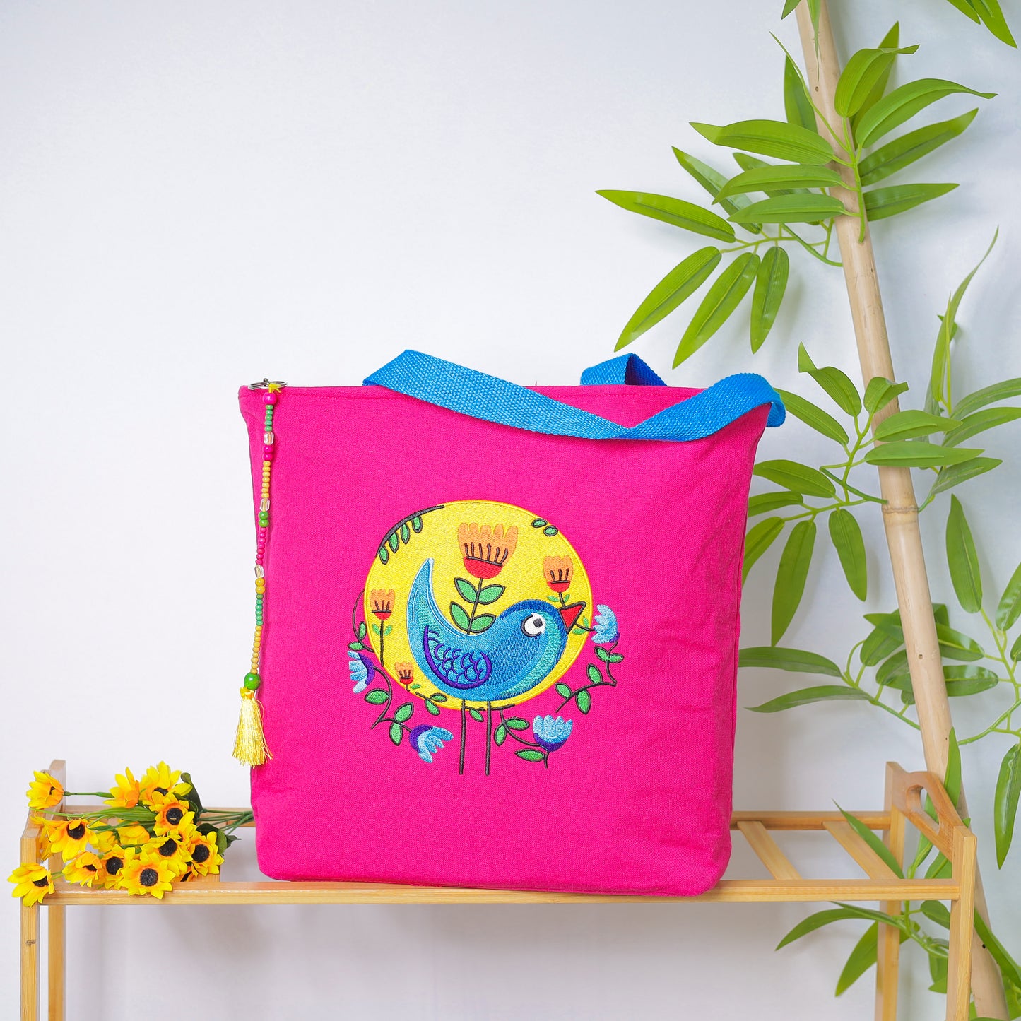 Spiral Song Bird Pink