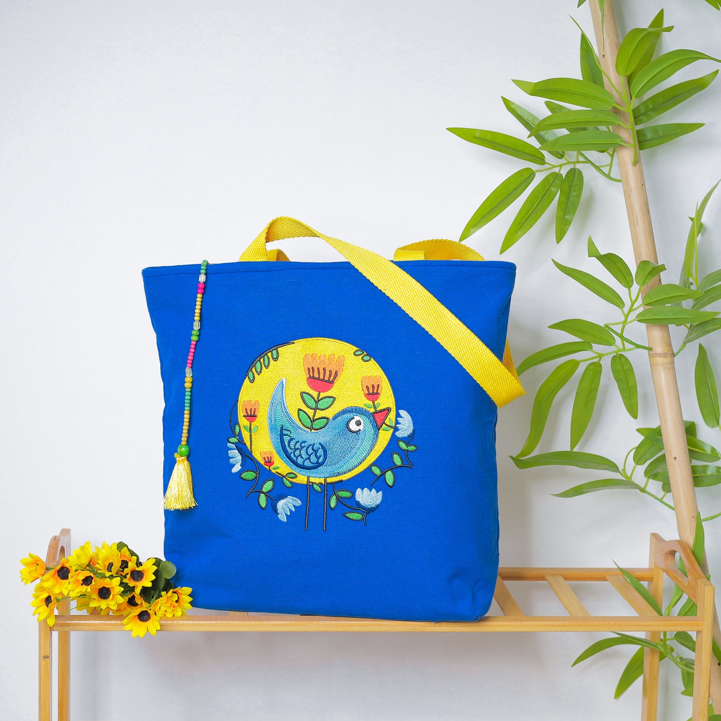 Spiral Song Bird Blue