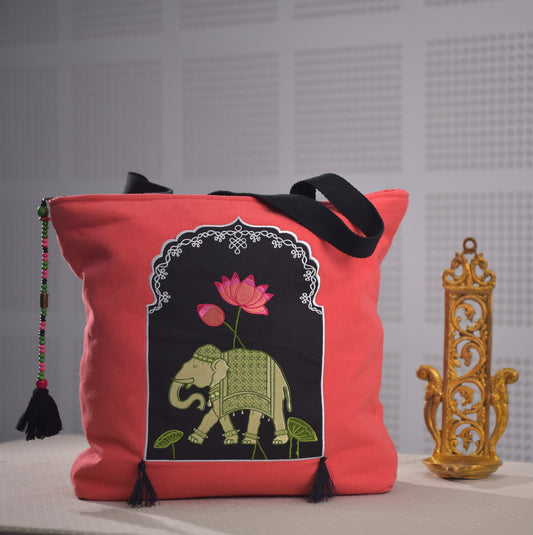 Majestic Elephant Jester red