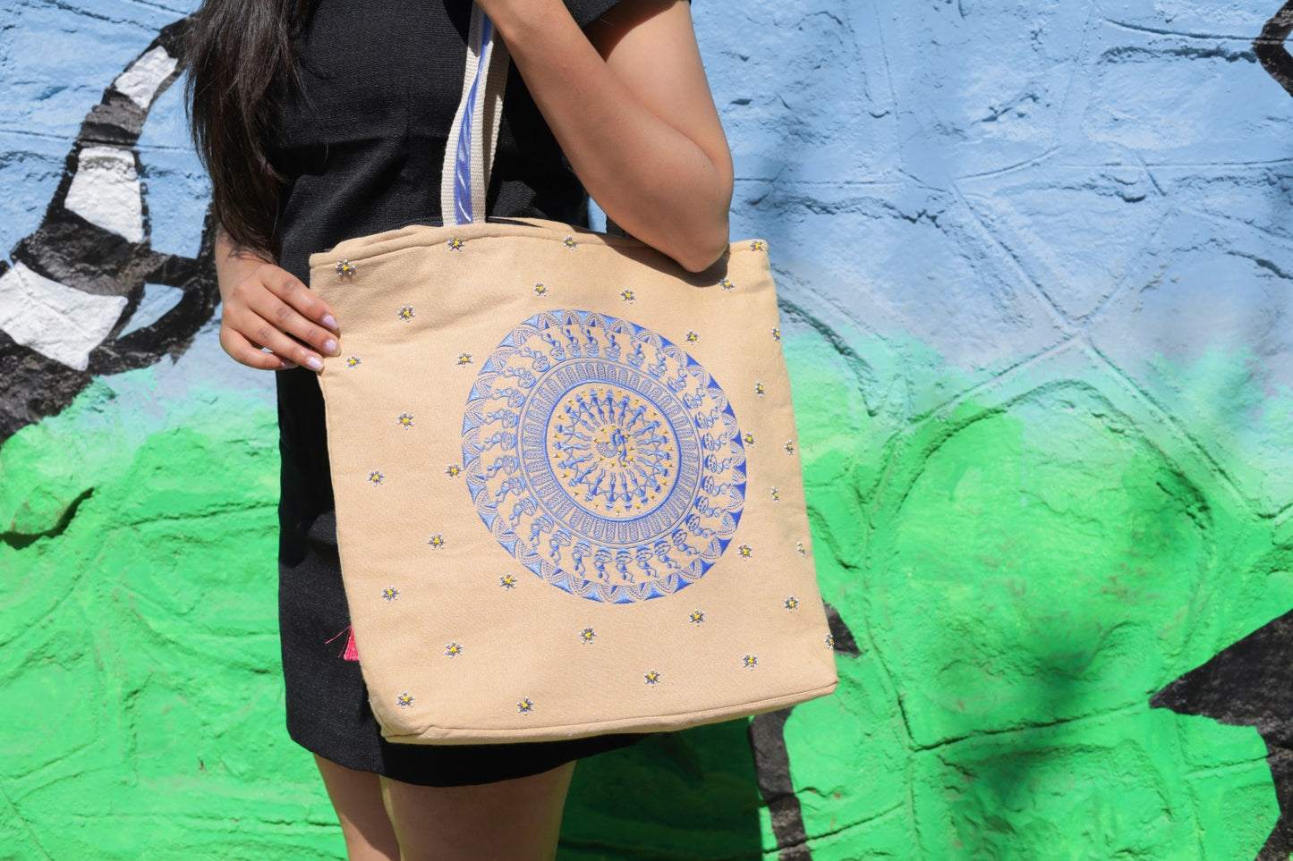 Tribal Warli Beige