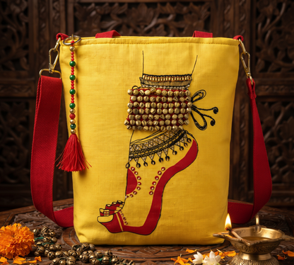 Dancer Foot Sling Bag