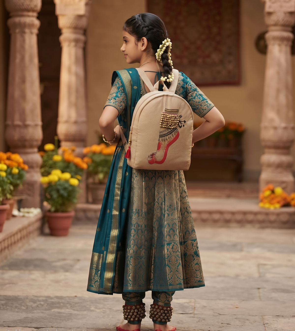 DANCER FOOT BACKPACK-SMALL
