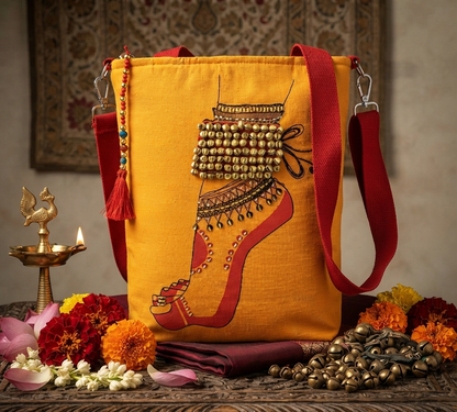 Dancer Foot Sling Bag