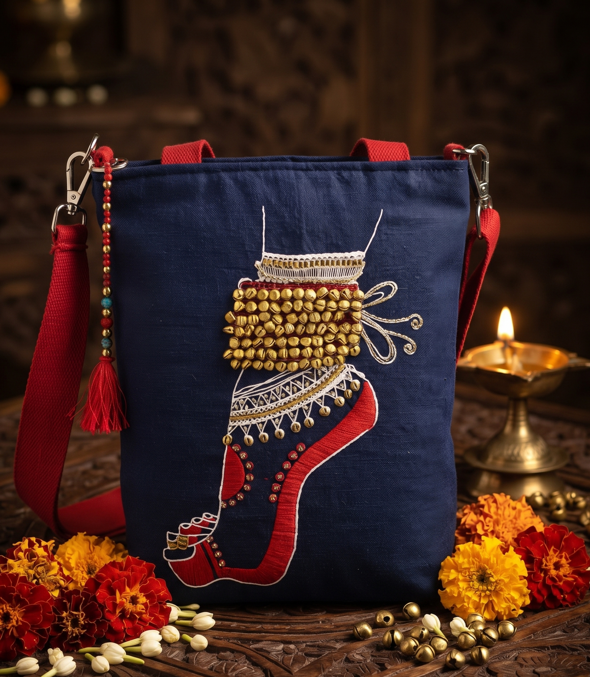 Dancer Foot Sling Bag