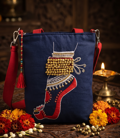 Dancer Foot Sling Bag