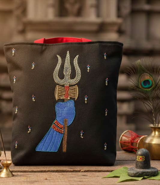 Shiv Hast-The divine hand Tote