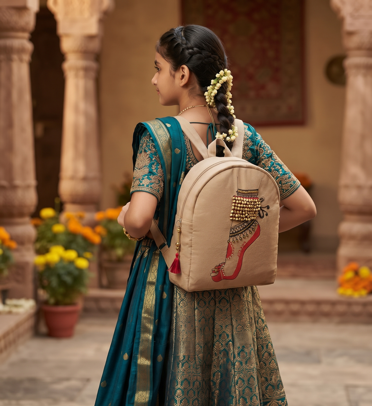 DANCER FOOT BACKPACK-SMALL