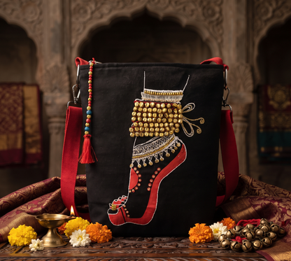 Dancer Foot Sling Bag