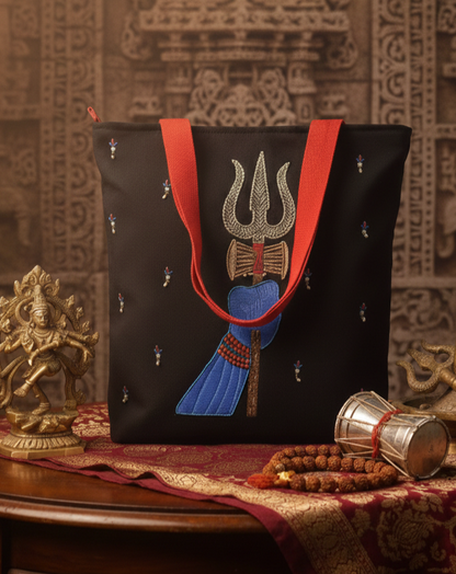 Shiv Hast-The divine hand Tote