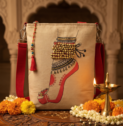 Dancer Foot Sling Bag