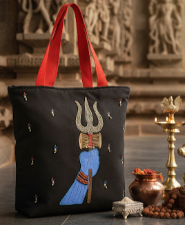 Shiv Hast-The divine hand Tote