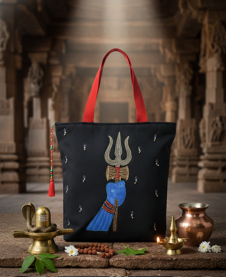 Shiv Hast-The divine hand Tote