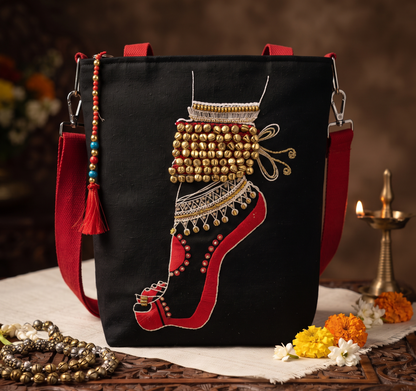 Dancer Foot Sling Bag