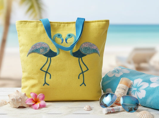 Flamingo fantasia Yellow